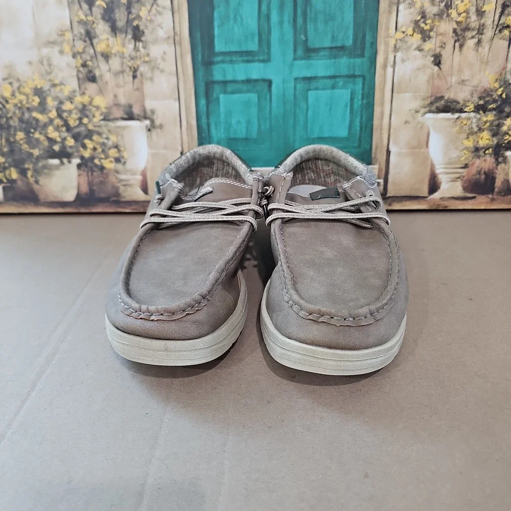 Hey Dude Shoes Paul Loafers Brown Men's US size 9